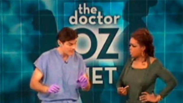 Discovered ... Dr Oz got his TV break on Oprah.