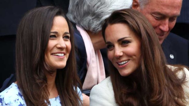 English roses? According to Karl Lagerfeld, Kate has form while Pippa Middleton "struggles".