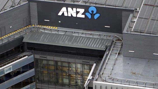ANZ said it would review a $20 fee it charges customers who are late in paying their credit card bill.