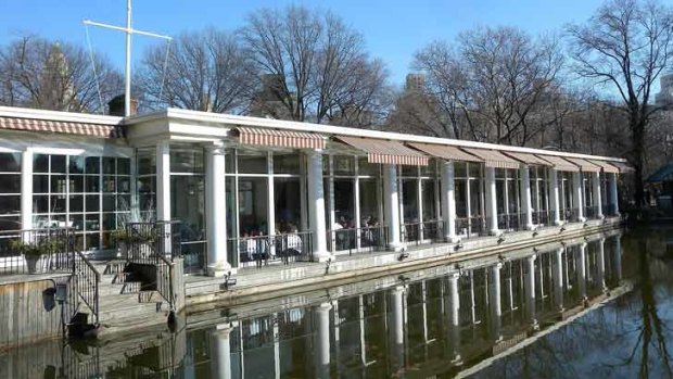 The Loeb Boathouse in Central Park, New York.