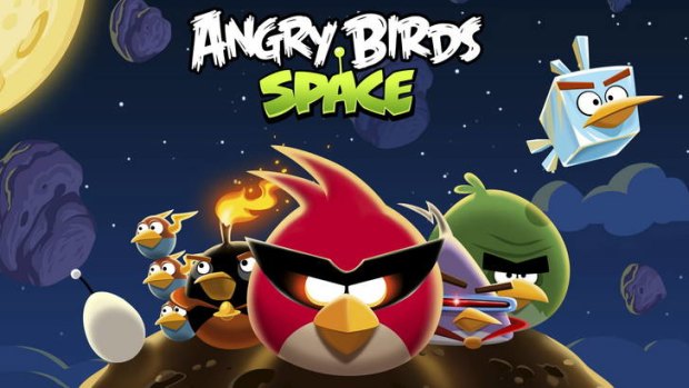 Angry Birds Space... just one of the many Angry Birds games now available to the public.
