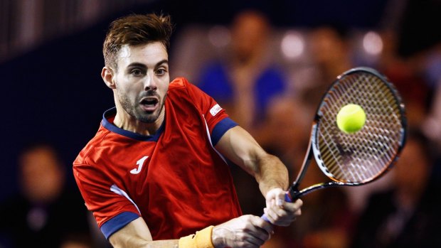 Key player: Former top-20 player Marcel Granollers is one of 10 top-100 ranked players to play in Canberra next week.