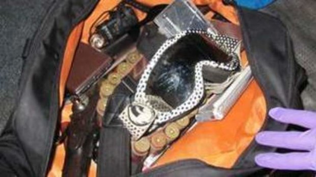 Gun and ammunition seized from stolen van in Tuggeranong.