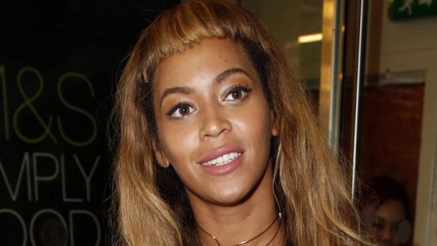 Million dollar bangs? Beyonce's new 'do'.
