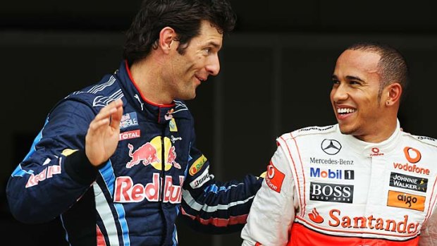 Australia's Mark Webber has some advice for Lewis Hamilton.
