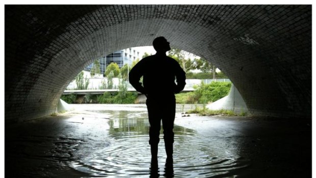 Photo ops: Stormwater drains in Melbourne are among some of the sights checked out by urban explorers.