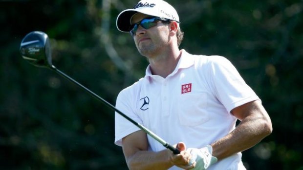 A top-16 finish at the Players Championship will lift Adam Scott to world No.1.
