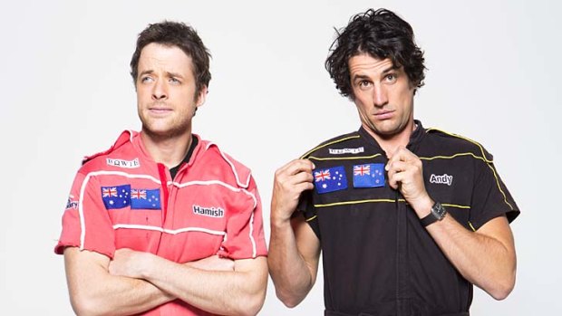 Face off ... Hamish and Andy both up for the Gold Logie.