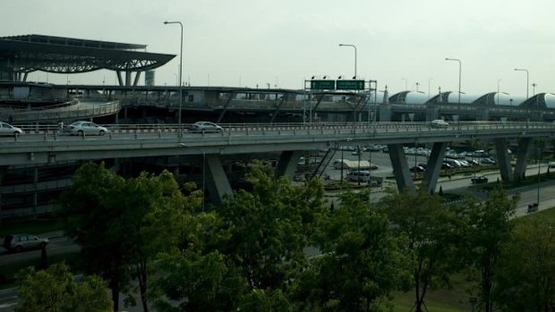 Australian man under Ebola watch in Thailand: The man recorded an elevated temperature when tested at Bangkok International Airport (pictured).