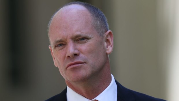 Queensland Premier Campbell Newman says he did not call the people of Logan "bogans".