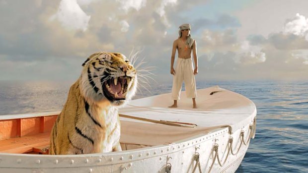 Claws for concern ... existential questions are explored in </i>Life of Pi.</i>