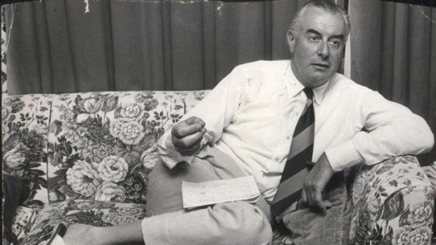 Not immortal but eternal: Gough Whitlam at home in 1969.