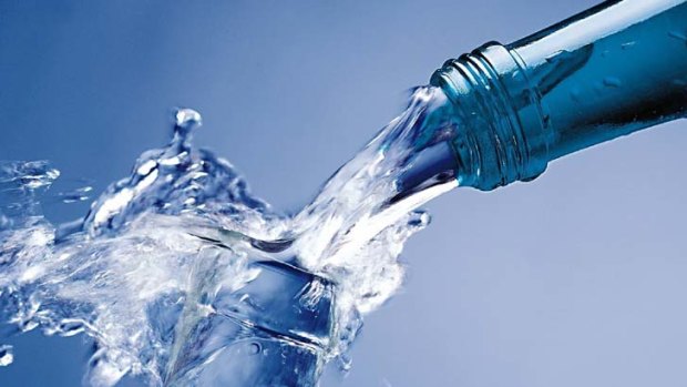 Bottled water ... producers are forbidden from stating that water can prevent dehydration.
