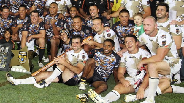 David Shillington, far right, played in the 2010 All Stars match.