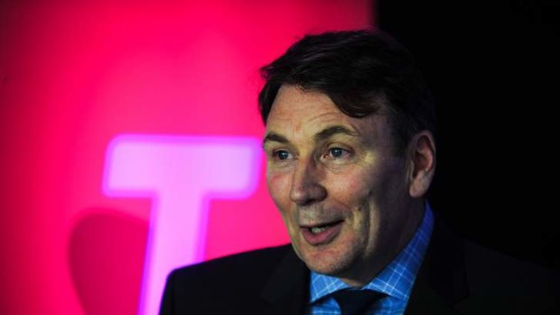 Telstra chief executive David Thodey has global business plans.