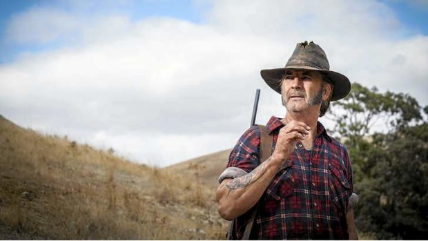 Shooting star ... John Jarrett reprises his role as Mick Taylor in Wolf Creek 2.