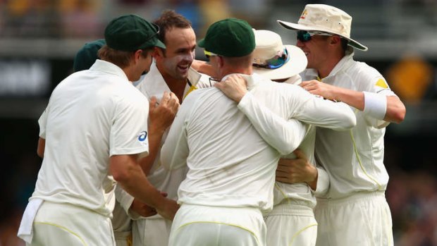 Nathan Lyon proved the selectors made the right choice on Friday.