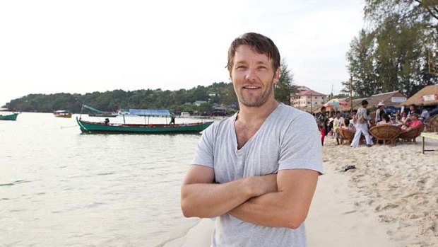 Just beachy ... Joel Edgerton is part ofthe much-praised Blue-Tongue Film collective.