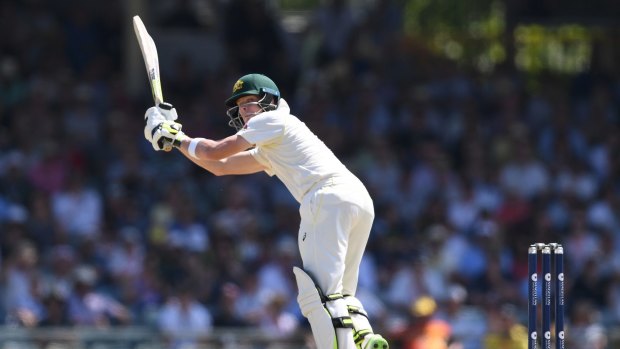 Leg side: Smith was in imperious form.
