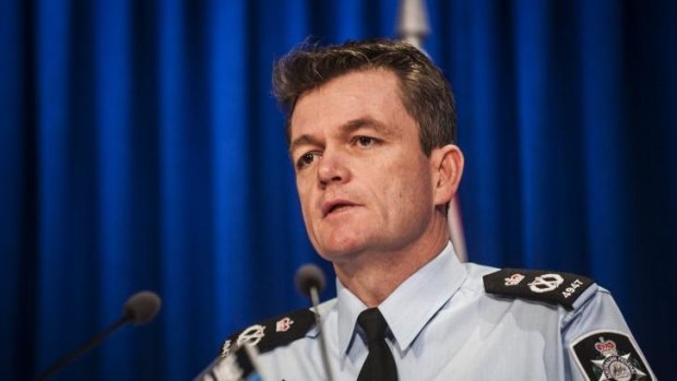 In the hot seat: Acting Australian Federal Police Commissioner, Andrew Colvin.