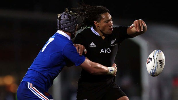 Not just the usual suspects: Ma’a Nonu of the All Blacks during the Test against France in June. Photo: Getty Images