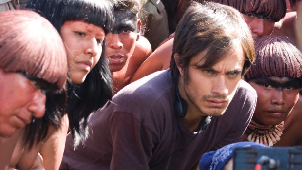 Gael Garcia Bernal plays a well-intentioned director in <i>Even The Rain</I>.