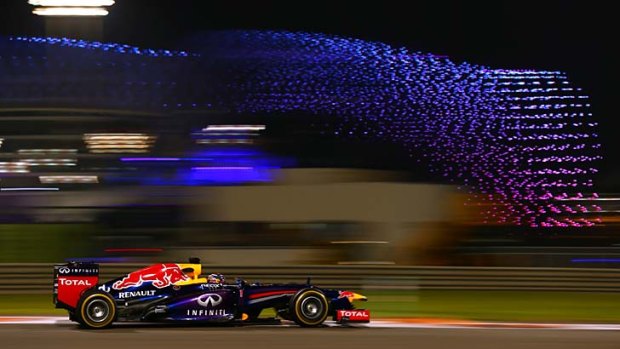 Hangover cure: Sebastian Vettel shook off any remnants of a hangover on Friday when he clocked the fastest time ahead of Red Bull teammate Mark Webber in free practice for the Abu Dhabi Grand Prix.