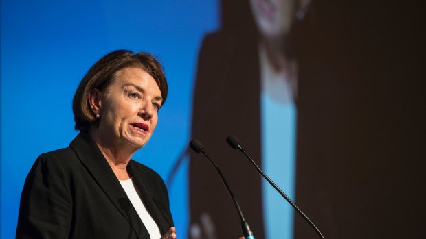 On the front foot: Anna Bligh.