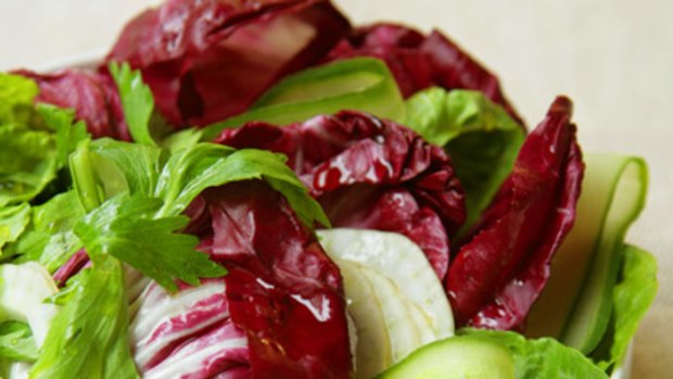 Light and easy ... boost your vitamin intake with a colourful salad.