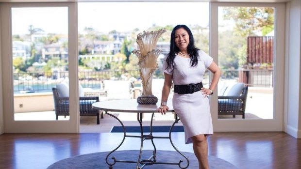 Monika Tu, of Black Diamondz,  uses her Chinese heritage to help find homes for wealthy Chinese buyers in Australia.