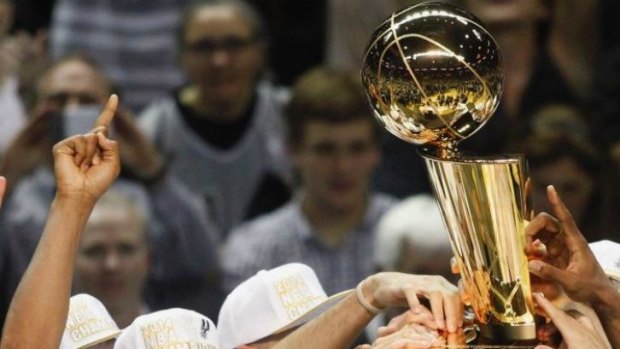 The NBA's Larry O'Brien trophy is coming to Melbourne