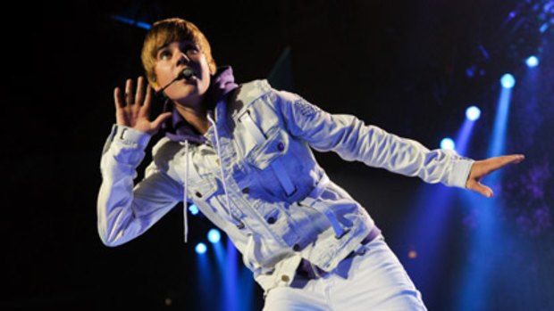 Most over-hyped act ... Justin Bieber.