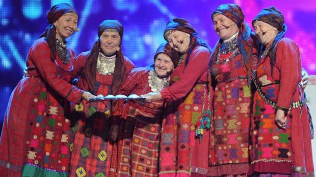 Eurovision runners-up, Russia's Babushki.