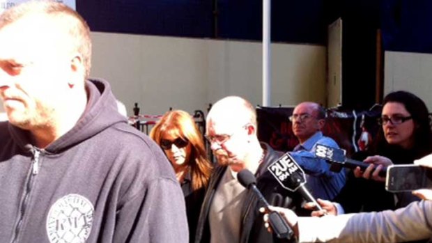 "Not trial by speculation and suspicion" ... Scott Orrock  leaves court.