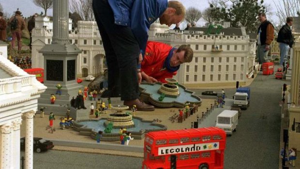 Big trouble in little world: Legoland, west of London, will close this weekend after threats.