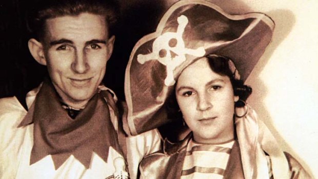 Flashback: Gwenna Thatcher with Arthur Horner at the 1936 ball.