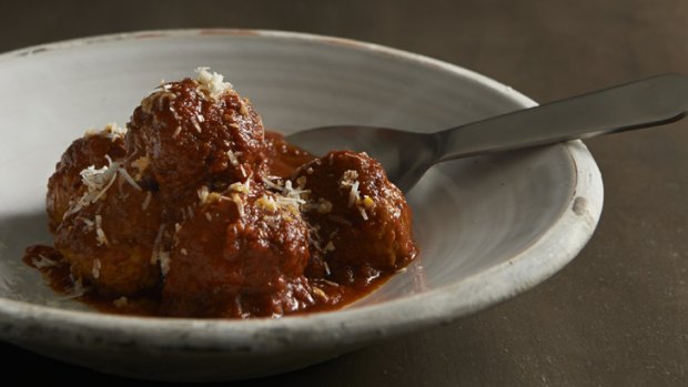 An impressive 30 meatballs were eaten in 60 seconds at the Man versus Meatball competition at  Italian nosherie Lalla Rookh.