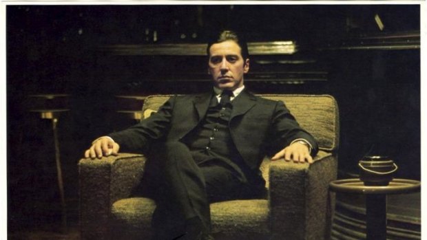 Al Pacino, as Micheal Corleone, in <i>The Godfather: Part II</i>.