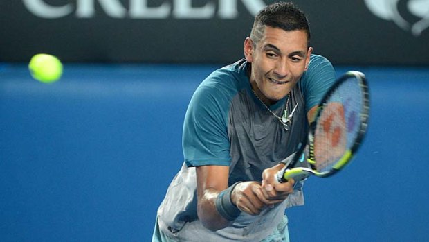 On notice: Nick Kyrgios in the mix in Davis Cup.
