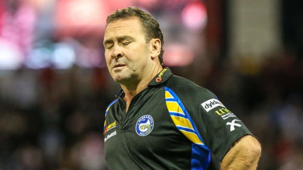 Eels coach Ricky Stuart has endured a tough start to his reign at the club.