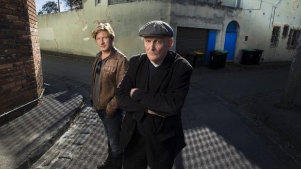 Actor David Wenham with director Paul Cox, whose <i>Force of Destiny</i> will open the Melbourne International Film Festival.