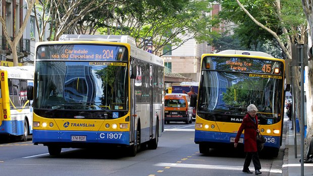 The state government's 'Trip Tracker', that can be accessed online, promises to help commuters find out how long their wait for the bus will be.