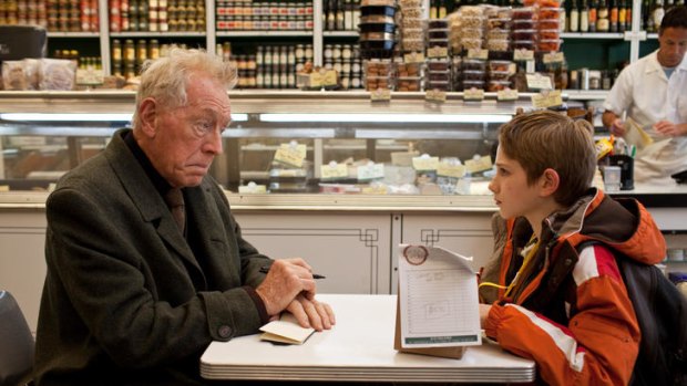 Max von Sydow and Thomas Horn in <i>Extremely Loud & Incredibly Close</i>, a coming-of-age story in the aftermath of the September 11 attacks.