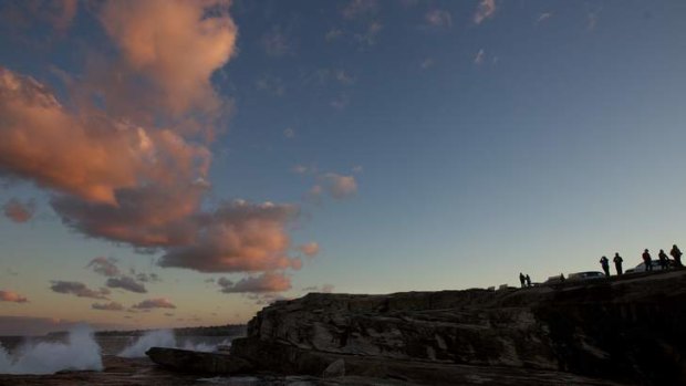 The sun sets over Clovelly as an El Nino weather pattern begins to dominate the forecast.