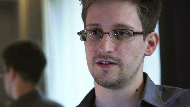 Former NSA contractor Edward Snowden.