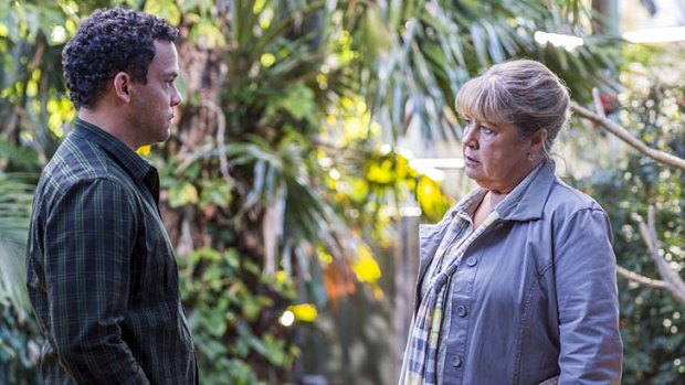 Slow ratings start: Kirk Page as Peter and Noni Hazlehurst as Margaret in season two of <em>Redfern Now</em>.