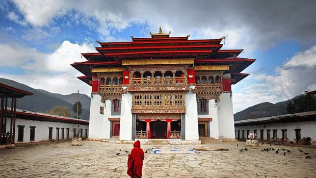 One of the kingdom's remote monasteries.