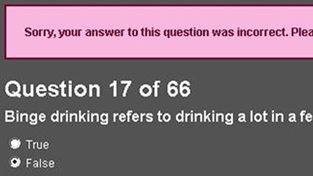 Idiot proof ... the website gives a generous helping hand when questions are answered incorrectly.
