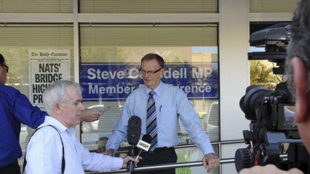 More allegations ... Steve Cansdell, who resigned from parliament on Friday, is facing further scrutiny over the leasing of an office to the NSW Nationals.