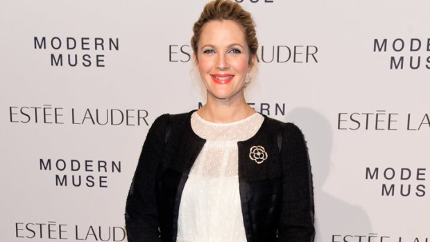 Drew Barrymore attends the Modern Muse fragrance launch last month.